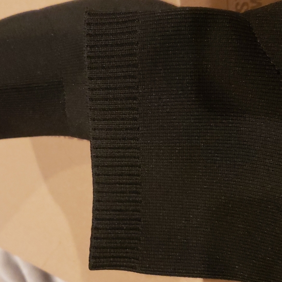 New MIA black stretch heels booties, size 9.5 - Picture 5 of 6